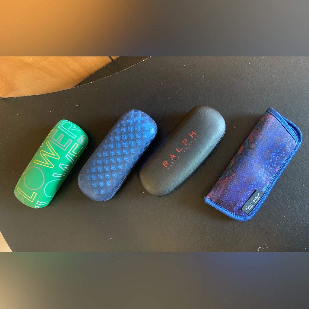 Ralph Lauren Black And Blue Accessories Cases